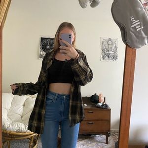 Grunge oversized flannel